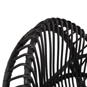 71853 ΠΟΛΥΘΡΟΝΑ ENTROPY HM9840.03 ΦΥΣΙΚΟ RATTAN ΜΕ ΜΑΞΙΛΑΡΙ-ΜΑΥΡΟ 80x97x85Υεκ.