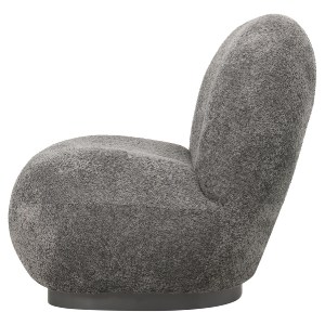 71878 ΠΟΛΥΘΡΟΝΑ BEANY HM9591.01 ΓΚΡΙ ΜΠΟΥΚΛΕ ΥΦΑΣΜΑ 85x82x77Υ εκ.