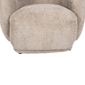 71905 ΠΟΛΥΘΡΟΝΑ KARPEN HM9600.08 ΜΠΕΖ ΜΠΟΥΚΛΕ ΥΦΑΣΜΑ 93x87x78Υ εκ.