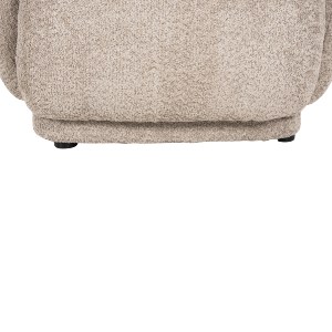 71905 ΠΟΛΥΘΡΟΝΑ KARPEN HM9600.08 ΜΠΕΖ ΜΠΟΥΚΛΕ ΥΦΑΣΜΑ 93x87x78Υ εκ.