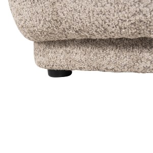 71905 ΠΟΛΥΘΡΟΝΑ KARPEN HM9600.08 ΜΠΕΖ ΜΠΟΥΚΛΕ ΥΦΑΣΜΑ 93x87x78Υ εκ.