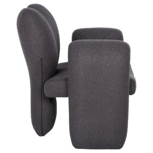 72101 ΠΟΛΥΘΡΟΝΑ HARTT HM9777.01 ΓΚΡΙ TEDDY ΥΦΑΣΜΑ 84x74x87Yεκ.