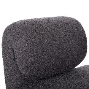 72101 ΠΟΛΥΘΡΟΝΑ HARTT HM9777.01 ΓΚΡΙ TEDDY ΥΦΑΣΜΑ 84x74x87Yεκ.