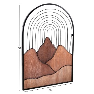 72147 ΔΙΑΚΟΣΜΗΤΙΚΟ ΤΟΙΧΟΥ HM4220 ΔΙΑΦΟΡΕΣ ΑΠΟΧΡΩΣΕΙΣ ΞΥΛΟΥ-ΜΑΥΡΟ ΜΕΤΑΛΛΟ 60x3,5x93Υεκ.