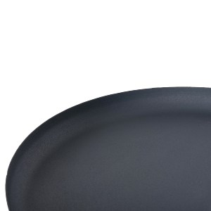 72193 ΤΡΑΠΕΖΙ ΒΟΗΘΗΤΙΚΟ ΣΤΡΟΓΓΥΛΟ DELBEL HM4261.05 ΜΕΤΑΛΛΟ ΜΠΛΕ ΣΚΟΥΡΟ Φ39,5x53,5Υ εκ.