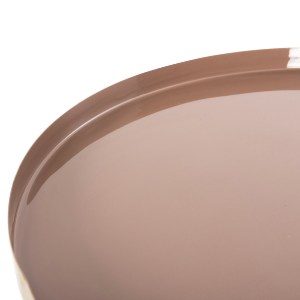 72208 ΤΡΑΠΕΖΙ ΒΟΗΘΗΤΙΚΟ ΣΤΡΟΓΓΥΛΟ UTRI HM4241.06 ΜΕΤΑΛΛΟ ΣΕ ΣΟΜΟΝ-ΜΠΕΖ Φ46x46,5Υεκ.