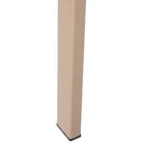 72309 ΠΟΛΥΘΡΟΝΑ ΑΛΟΥΜΙΝΙΟΥ SAGA HM5127.04 ΣΑΜΠΑΝΙ ΜΕ POLYWOOD 55x52x86Yεκ.