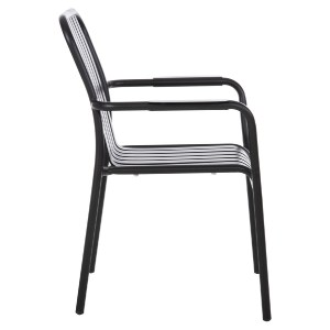 72325 ΠΟΛΥΘΡΟΝΑ ΑΛΟΥΜΙΝΙΟΥ RACHEL HM6088.01 ΜΑΥΡΗ 63x58x85Υεκ.