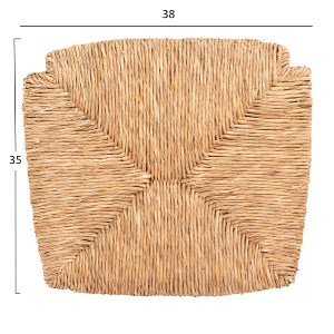 72348 ΨΑΘΑ ΑΠΟ SEAGRASS ΓΙΑ ΞΥΛΙΝΗ ΚΑΡΕΚΛΑ ΚΑΦΕΝΕΙΟΥ- 38Χ35Χ3εκ.(πάχος) HM5097.11