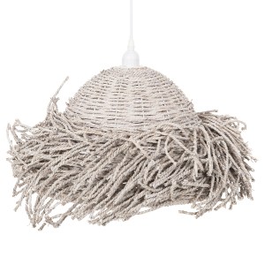 72396 ΦΩΤΙΣΤΙΚΟ ΟΡΟΦΗΣ ΚΡΕΜΑΣΤΟ HM4349 SEAGRASS ΣΕ WHITEWASH ΧΡΩΜΑ Φ50x25-135Υεκ.