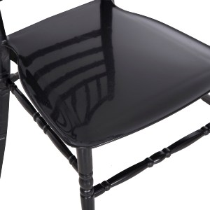 72405 ΚΑΡΕΚΛΑ ΠΟΛΥΠΡΟΠΥΛΕΝΙΟΥ CATERING TIFFANY NEW HM8058.07 ΜΑΥΡΟ ΧΡΩΜΑ 42x48x88,5Υεκ.