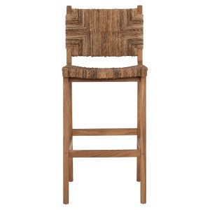 72422 ΣΚΑΜΠΟ ΜΠΑΡ WALTER HM9841 ΞΥΛO TEAK ΣΕ ΦΥΣΙΚΟ-ΨΑΘΑ 46x55x105Υ εκ.