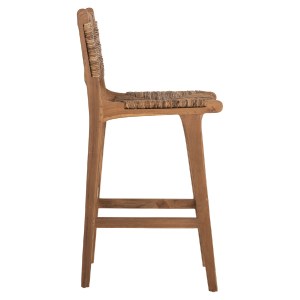 72422 ΣΚΑΜΠΟ ΜΠΑΡ WALTER HM9841 ΞΥΛO TEAK ΣΕ ΦΥΣΙΚΟ-ΨΑΘΑ 46x55x105Υ εκ.