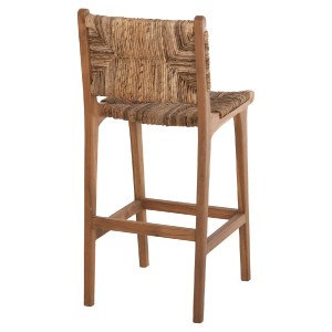 72422 ΣΚΑΜΠΟ ΜΠΑΡ WALTER HM9841 ΞΥΛO TEAK ΣΕ ΦΥΣΙΚΟ-ΨΑΘΑ 46x55x105Υ εκ.