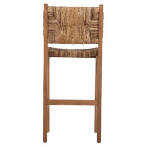 72422 ΣΚΑΜΠΟ ΜΠΑΡ WALTER HM9841 ΞΥΛO TEAK ΣΕ ΦΥΣΙΚΟ-ΨΑΘΑ 46x55x105Υ εκ.