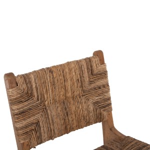 72422 ΣΚΑΜΠΟ ΜΠΑΡ WALTER HM9841 ΞΥΛO TEAK ΣΕ ΦΥΣΙΚΟ-ΨΑΘΑ 46x55x105Υ εκ.