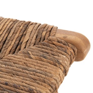 72422 ΣΚΑΜΠΟ ΜΠΑΡ WALTER HM9841 ΞΥΛO TEAK ΣΕ ΦΥΣΙΚΟ-ΨΑΘΑ 46x55x105Υ εκ.