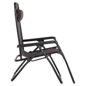 72432 ΠΟΛΥΘΡΟΝΑ RELAX COMPANION HM5095.13 ΚΑΦΕ TEXTILENE-ΜΑΥΡΟ ΜΕΤΑΛΛΟ 67x145x110Υεκ.
