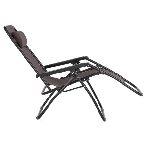 72432 ΠΟΛΥΘΡΟΝΑ RELAX COMPANION HM5095.13 ΚΑΦΕ TEXTILENE-ΜΑΥΡΟ ΜΕΤΑΛΛΟ 67x145x110Υεκ.