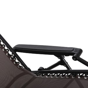 72432 ΠΟΛΥΘΡΟΝΑ RELAX COMPANION HM5095.13 ΚΑΦΕ TEXTILENE-ΜΑΥΡΟ ΜΕΤΑΛΛΟ 67x145x110Υεκ.