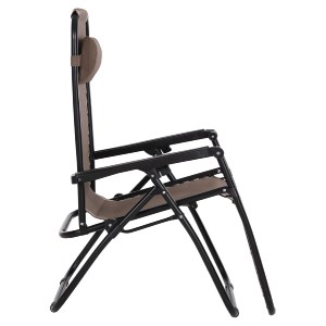 72434 ΠΟΛΥΘΡΟΝΑ RELAX COMPANION HM5095.14 ΣΑΜΠΑΝΙ TEXTILENE-ΜΑΥΡΟ ΜΕΤΑΛΛΟ 67x145x110Υεκ.