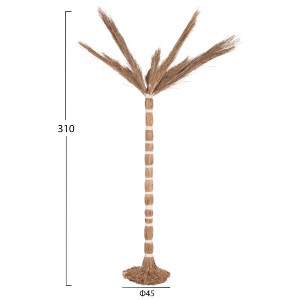 72437 ΔΙΑΚΟΣΜΗΤΙΚΟ ΔΕΝΤΡΟ TROPIC HM4323 τ.ΦΟΙΝΙΚΑ ΑΠΟ MENDONG GRASS 310Yεκ.