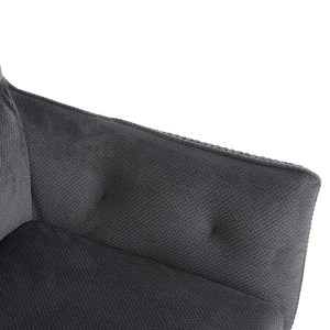 72463 ΠΟΛΥΘΡΟΝΑΚΙ QUILL HM9843.03 ΓΚΡΙ ΥΦΑΣΜΑ-ΞΥΛΟ ΟΞΙΑΣ ΠΟΔΙΑ 61x57,5x91Υεκ.