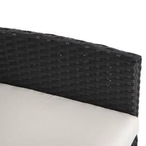 72481 ΣΕΤ ΣΑΛΟΝΙ 4ΤΜΧ STASIA HM6089.04 ΣΥΝΘ.RATTAN ΜΑΥΡΟ-ΜΠΕΖ ΜΑΞΙΛΑΡΙΑ