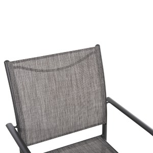 72497 ΠΟΛΥΘΡΟΝΑ ΕΞ.ΧΩΡΟΥ REDAN HM5976.01 ΜΕΤΑΛΛΟ ΓΚΡΙ-TEXTILENE ΓΚΡΙ 56x60x88Υεκ