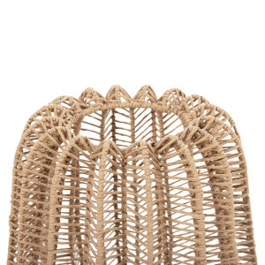 72522 ΕΠΙΤΡΑΠΕΖΙΟ ΦΩΤΙΣΤΙΚΟ HM4350 ΜΕΤΑΛΛΟ ΜΕ PAPER ROPE ΣΕ ΦΥΣΙΚΟ Φ29Χ34Υεκ.