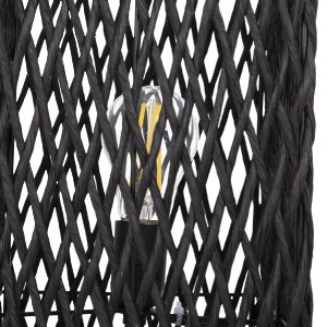 72524 ΦΩΤΙΣΤΙΚΟ ΔΑΠΕΔΟΥ HM4356 ΜΕΤΑΛΛΟ-PAPER ROPE ΣΕ ΜΠΕΖ-ΦΥΣΤΙΚΙ Φ23X123Υεκ.