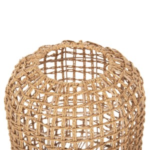 72526 ΦΩΤΙΣΤΙΚΟ ΔΑΠΕΔΟΥ HM4358 ΜΕΤΑΛΛΟ-PAPER ROPE ΣΕ ΚΑΦΕ-2 ΛΑΜΠΕΣ Φ25x102Υεκ.