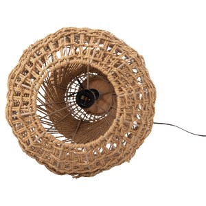 72527 ΦΩΤΙΣΤΙΚΟ ΔΑΠΕΔΟΥ HM4359 ΜΕΤΑΛΛΟ-PAPER ROPE ΣΕ ΚΑΦΕ-2 ΛΑΜΠΕΣ Φ25x78,5Υεκ.