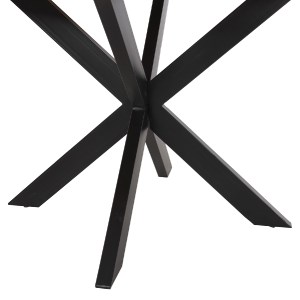 72551 ΤΡΑΠΕΖΙ ΣΤΡΟΓΓΥΛΟ MONTANA SUPERIOR HM9903 4εκ.ΠΑΧΟΣ ΜΑΣΙΦ ΞΥΛΟ ΑΚΑΚΙΑΣ Φ120Χ77Υεκ