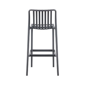 72603 ΣΚΑΜΠΟ BAR ΠΟΛΥΠΡΟΠΥΛΕΝΙΟΥ CONVEE HM6098.03 ΓΚΡΙ 38,5x49,5x102Υεκ.