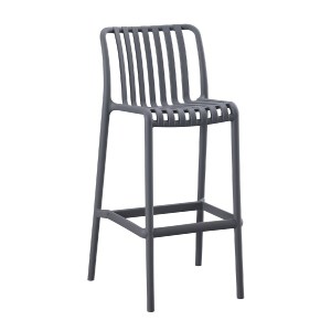 72603 ΣΚΑΜΠΟ BAR ΠΟΛΥΠΡΟΠΥΛΕΝΙΟΥ CONVEE HM6098.03 ΓΚΡΙ 38,5x49,5x102Υεκ.