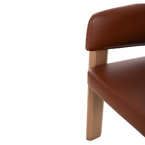 72737 ΠΟΛΥΘΡΟΝΑ OREL HM18143.03 ΞΥΛΟ ΚΑΡΥΔΙΑΣ-PU ΣΕ ΧΡΩΜΑ ΤΑΜΠΑ 59x58x79Υεκ.