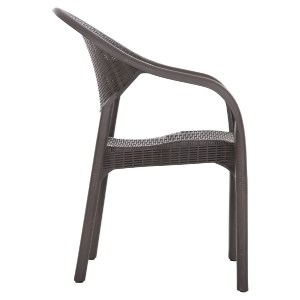 72754 ΠΟΛΥΘΡΟΝΑ ΠΟΛΥΠΡΟΠΥΛΕΝΙΟΥ FETT HM6158.06 BAMBOO LOOK-ΚΑΦΕ 63x59x81Υεκ.