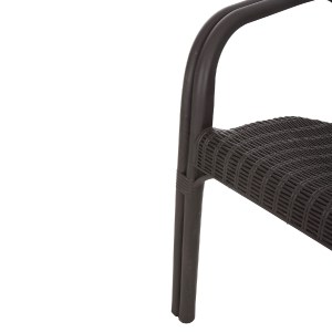 72754 ΠΟΛΥΘΡΟΝΑ ΠΟΛΥΠΡΟΠΥΛΕΝΙΟΥ FETT HM6158.06 BAMBOO LOOK-ΚΑΦΕ 63x59x81Υεκ.