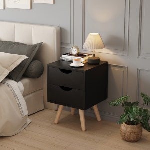 72765 ΚΟΜΟΔΙΝΟ DINKL HM2472.02 ΜΕΛΑΜΙΝΗ-2 ΣΥΡΤΑΡΙΑ-WENGE 29,7x29,7x45Υεκ