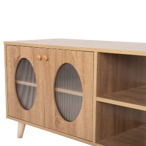 72779 ΕΠΙΠΛΟ ΤΗΛΕΟΡΑΣΗΣ RILLION HM9879 ΜΕΛΑΜΙΝΗ ΣΕ SONAMA 120x40x50Yεκ