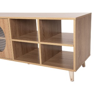 72779 ΕΠΙΠΛΟ ΤΗΛΕΟΡΑΣΗΣ RILLION HM9879 ΜΕΛΑΜΙΝΗ ΣΕ SONAMA 120x40x50Yεκ