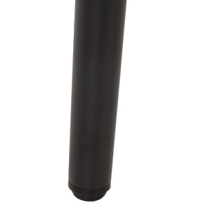 72875 ΤΡΑΠΕΖΙ ΟΡΘΟΓΩΝΙΟ ALLEGRA HM5537.11 ΜΕΤΑΛ.ΜΑΥΡΟ-P.E. RATTAN ΦΥΣΙΚΟ 139,5x79,5x73Υεκ.