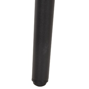 72876 ΤΡΑΠΕΖΙ ΟΡΘΟΓΩΝΙΟ ALLEGRA HM5538.11 ΜΕΤΑΛ.ΜΑΥΡΟ-P.E. RATTAN ΦΥΣΙΚΟ 159,5x89,5x72Υεκ.