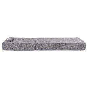 72881 ΜΑΞΙΛΑΡΙ ΞΑΠΛΩΣΤΡΑΣ TEXTILENE SIFNOS ΓΚΡΙ HM11761.10 200(120+80)x70x20Yεκ.