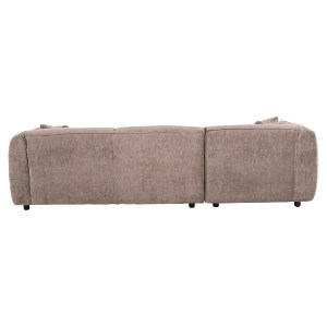 72892 ΚΑΝΑΠΕΣ ΓΩΝΙΑ (ΑΡΙΣΤΕΡΗ) TREAT HM3277.02L ΣΚΟΥΡΟ ΜΠΕΖ ΥΦΑΣΜΑ 270x163x74Υεκ.