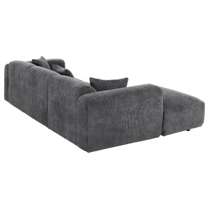 72903 ΚΑΝΑΠΕΣ ΓΩΝΙΑ (ΑΡΙΣΤΕΡΗ) BRICKEN HM3275.04L ΑΝΘΡΑΚΙ ΥΦΑΣΜΑ 110-282x98-160x72Υεκ.