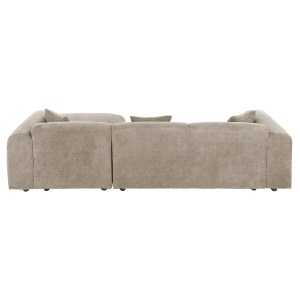 72905 ΚΑΝΑΠΕΣ ΓΩΝΙΑ BRICKEN HM3275.01R ΜΠΕΖ ΥΦΑΣΜΑ 110-282x98-160x72Υεκ.