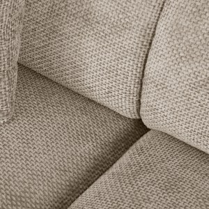72905 ΚΑΝΑΠΕΣ ΓΩΝΙΑ BRICKEN HM3275.01R ΜΠΕΖ ΥΦΑΣΜΑ 110-282x98-160x72Υεκ.