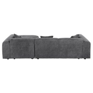 72906 ΚΑΝΑΠΕΣ ΓΩΝΙΑ BRICKEN HM3275.04R ΑΝΘΡΑΚΙ ΥΦΑΣΜΑ 110-282x98-160x72Υεκ.